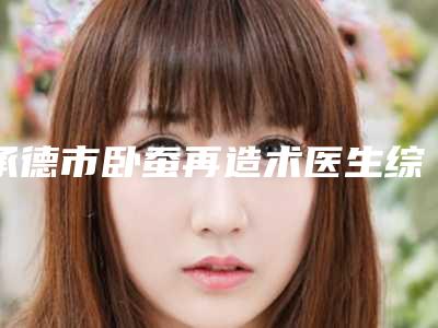 承德市卧蚕再造术医生综合实力十强口碑排名这些真可靠(陈光宇医生实力口碑严选)