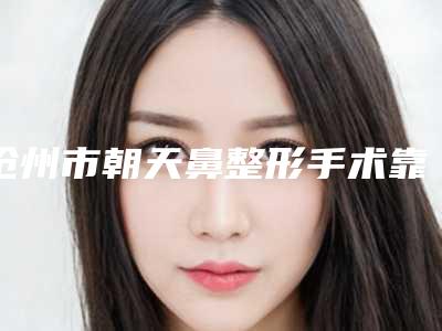 沧州市朝天鼻整形手术靠谱官方2025【价格表】预知(9月-3月均价为:31422元)