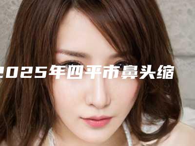 2025年四平市鼻头缩小鼻翼术整形医院在榜名单前十佳细数